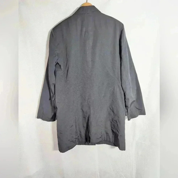 Black 3/4 length All weather nylon jacket by Braetan sz M - Picture 4 of 6